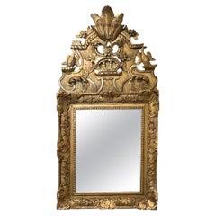 Antique 19th Century Regence Giltwood Mirror
