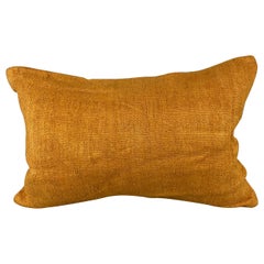 Coussin d'oreiller turc coussin orange naturel 16 x 24 n° 6276