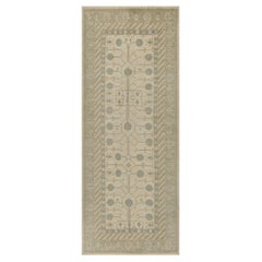 Tapis Samarkand Khotan surdimensionné tissé à la main de qualité reproduction