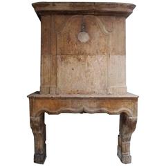 Antique Trumeau Fireplace from Avrillé