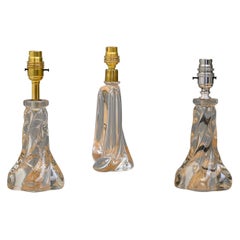 Set aus drei Klarglaslampen