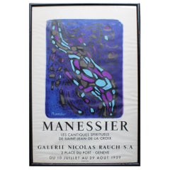 Alfred Manessier, Mourlot Lithograph 1959 Poster