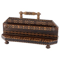 Tunbridge Ware Letter Rack by Edmund Nye c1840