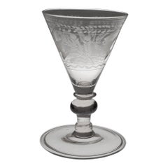 Antique Trichterpokal – Engraved in Potsdam c1690