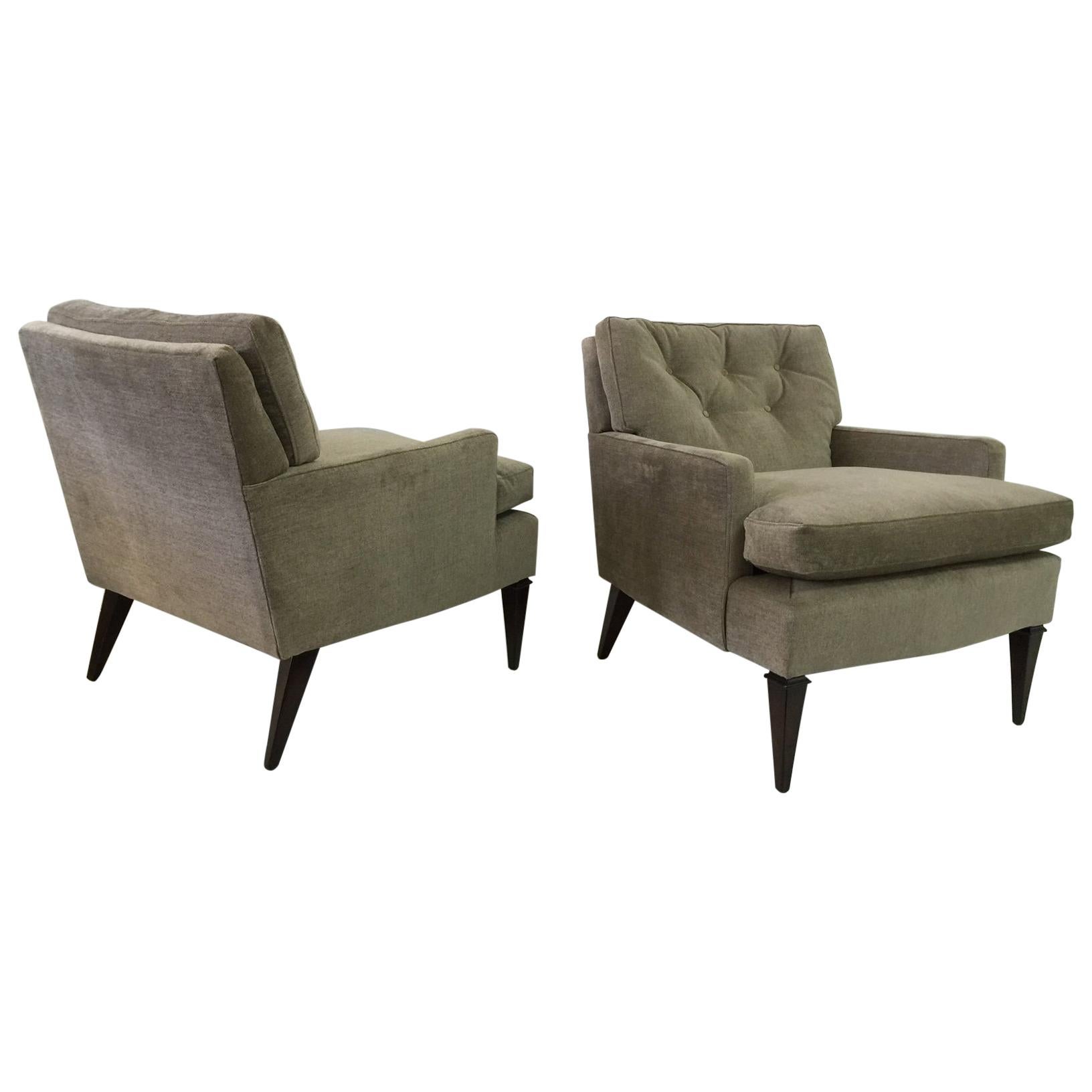 Pair of 1940s Low Armchairs _SALE_