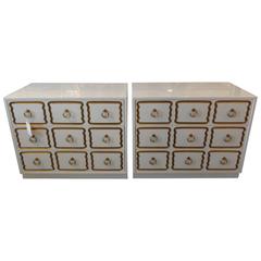Pair of Dorothy Draper "Imposter" Chests
