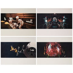 2001 A Space Odyssey 1968 Italienische übergroße Filmstills-Posters in Übergröße