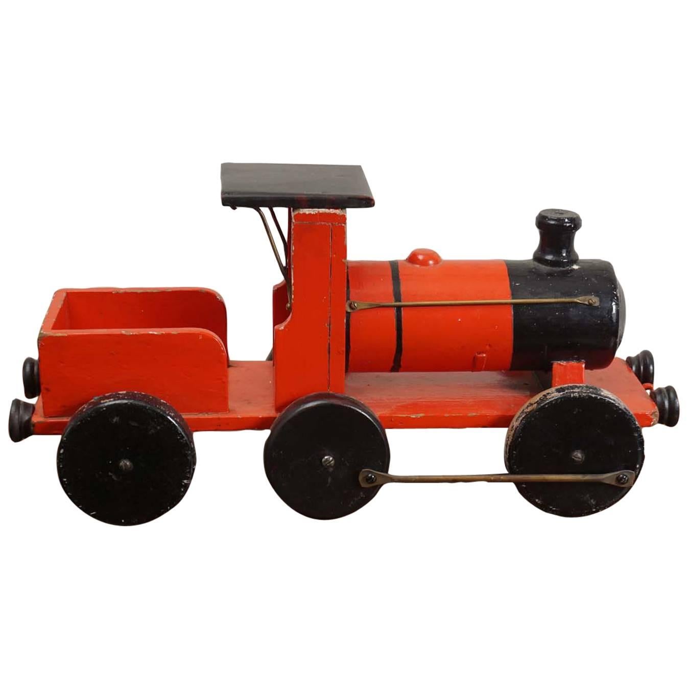 English Wooden Handmade Toy Train