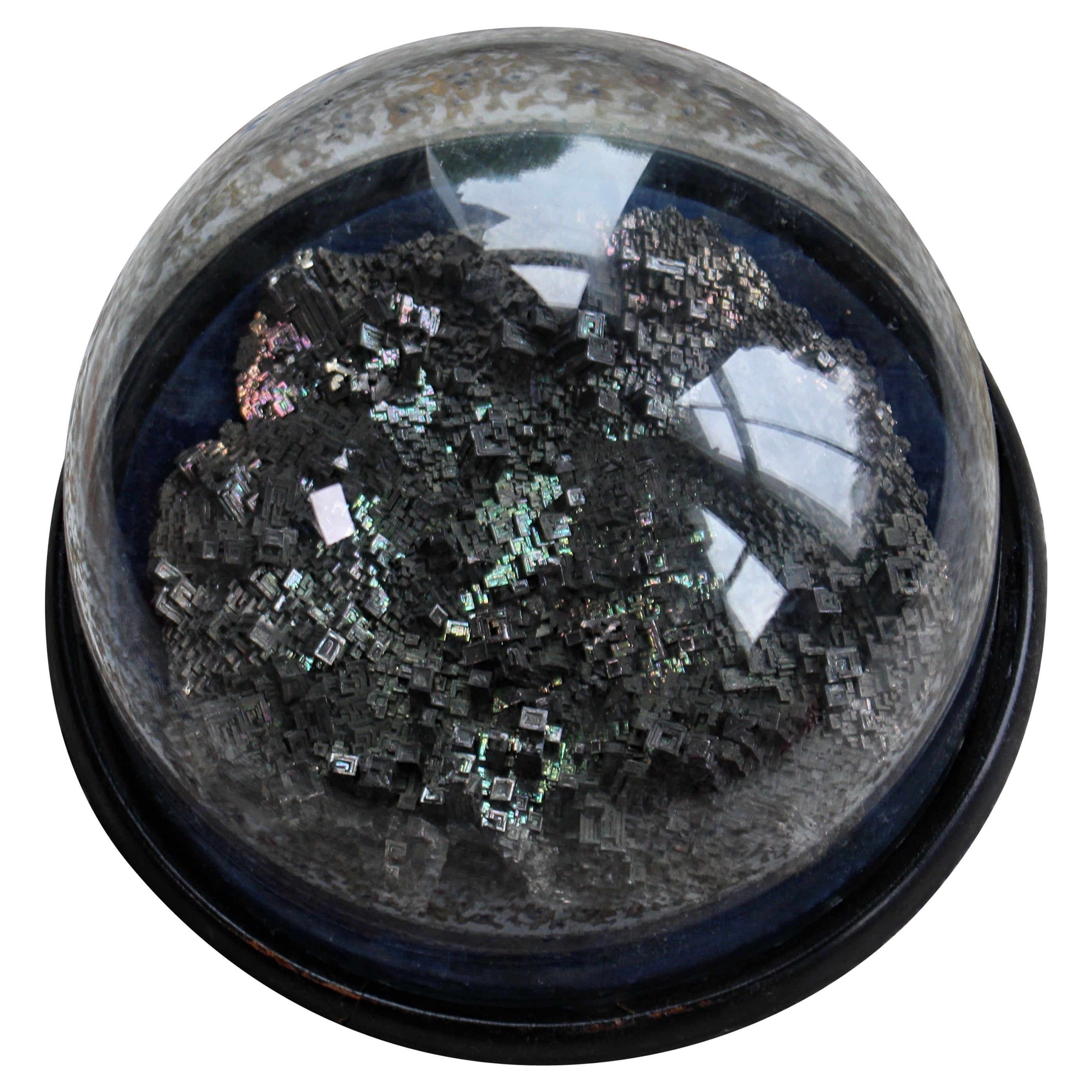 Bismuthinit- Mineral-Naturgeschichte-Exemplar Curio aus dem 19. Jahrhundert