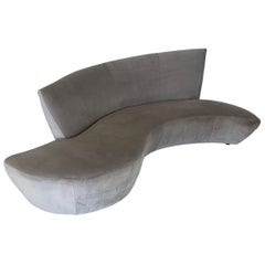 Sofá escultural postmoderno Vladimir Kagan Bilbao, EE.UU., década de 1990