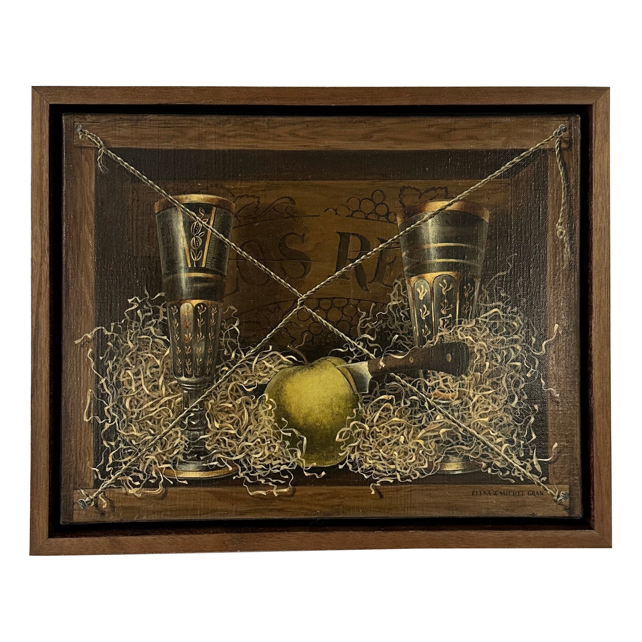 Elena & Michel Gran Trompe L’oeil Still Life