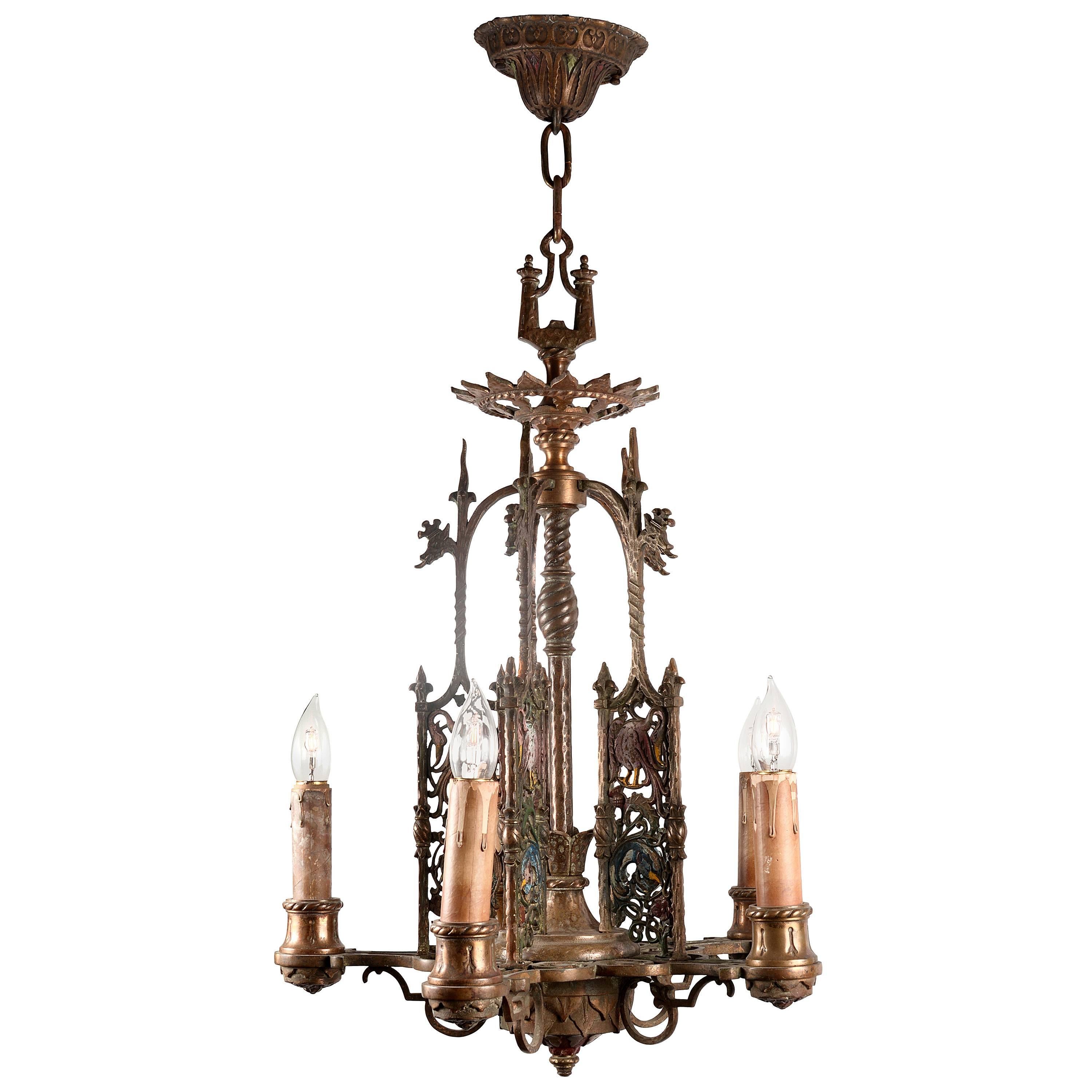 Menagerie Chandelier For Sale