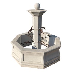 Louis XIV village fountain - reissue