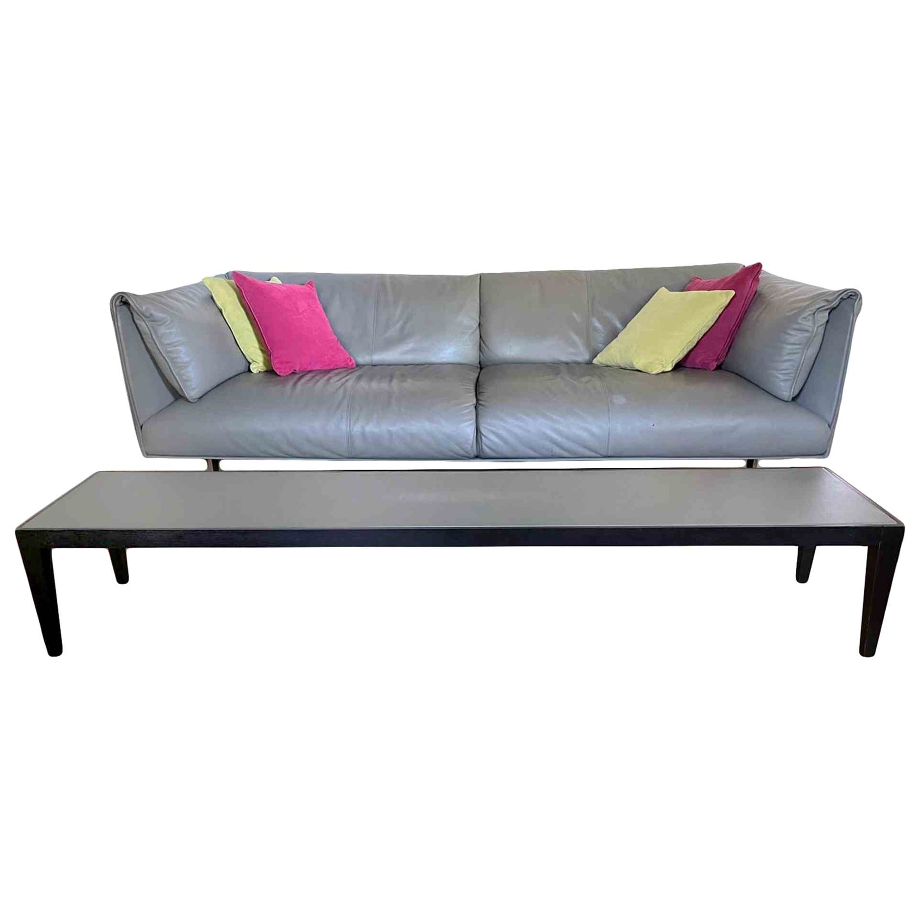 How do I restore an Italian leather sofa?