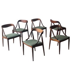 Model No. 16 Dining Chairs by Johannes Andersen - Set of Six