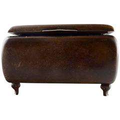 Rare Art Deco Just Andersen Bronze Casket/Box, Number B203