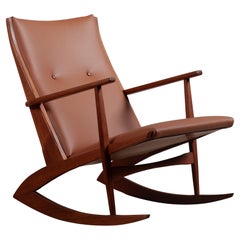 Modernist Rocking Chair, Soren Georg Jensen, 1950's