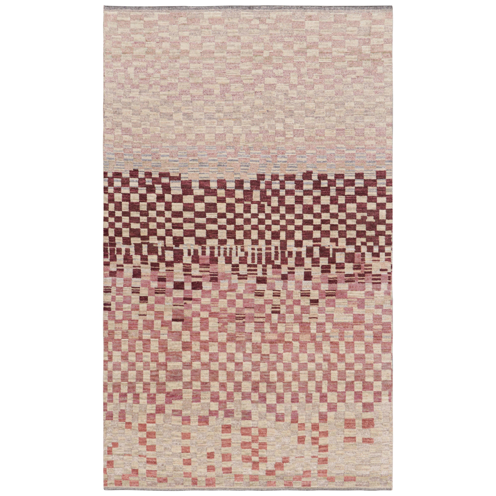 Marokkanischer Teppich von Rug & Kilim mit polychromen, geometrischen Mustern