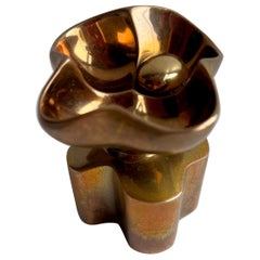 Solid Brass Paper Weight  by Oscar de la Renta, No 061, Paris