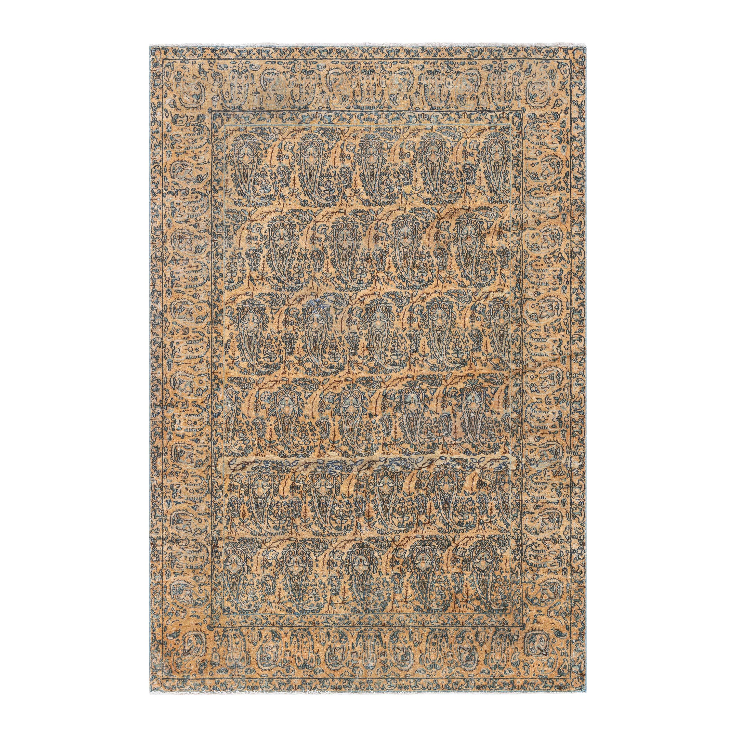 Tapis persan de Tabriz du 19ème siècle fait à la main