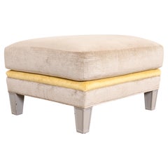 Meubles Baker Ottoman contemporain capitonné