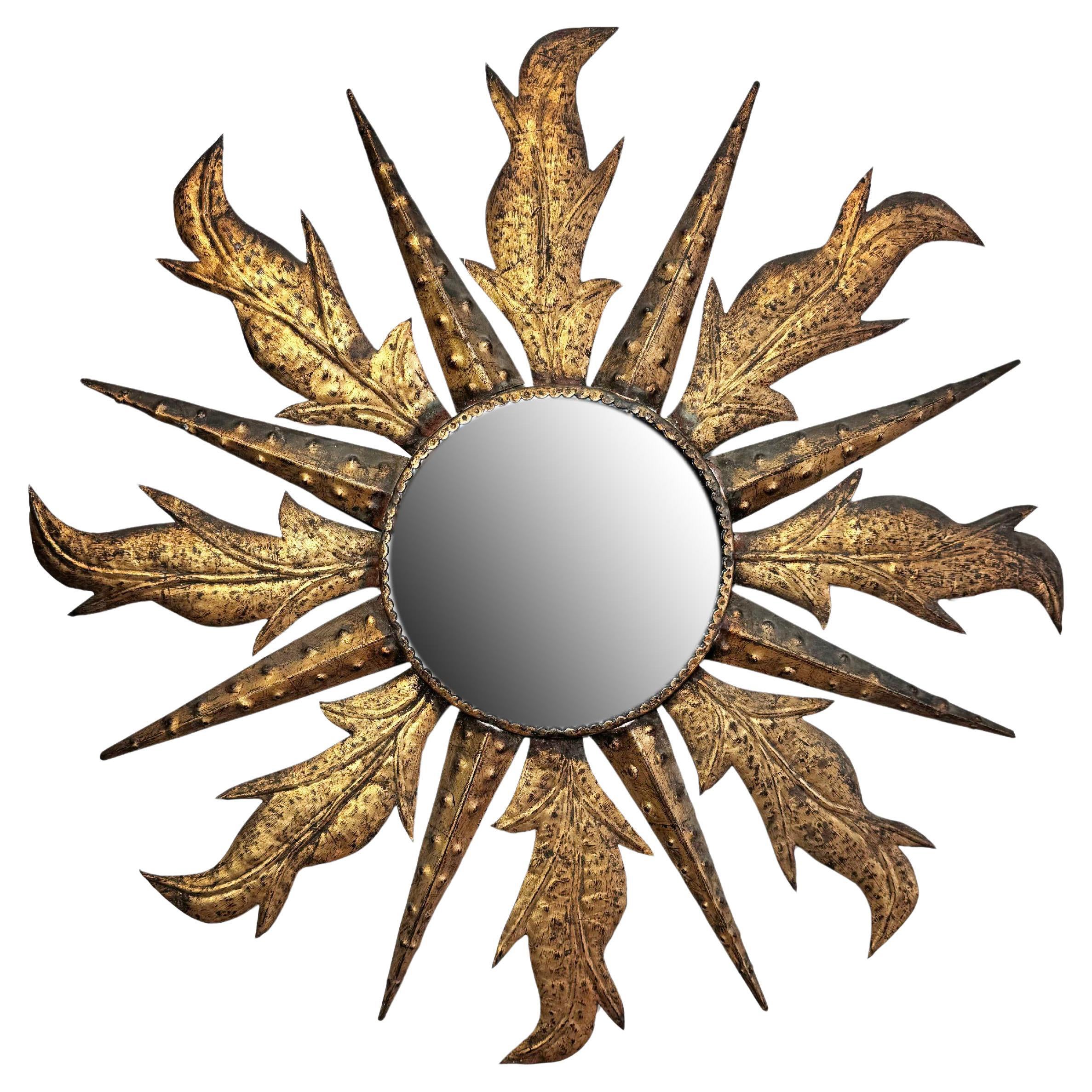 Spanischer Sunburst-Spiegel