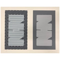 Chryssa, 'Electric Sky', 1980, Serigraph, Signed and Numbered