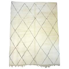 Ivory Beni Ouarain Moroccan Carpet Ivory Beni Ouarain Moroccan Carpet