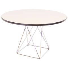 Esstisch aus Thonet Formica und Chrom