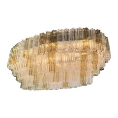 Oval Murano Tronchi Chandelier