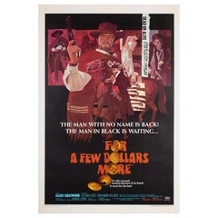 For a Few Dollars More 1966 US 1 Sheet Film Movie Poster