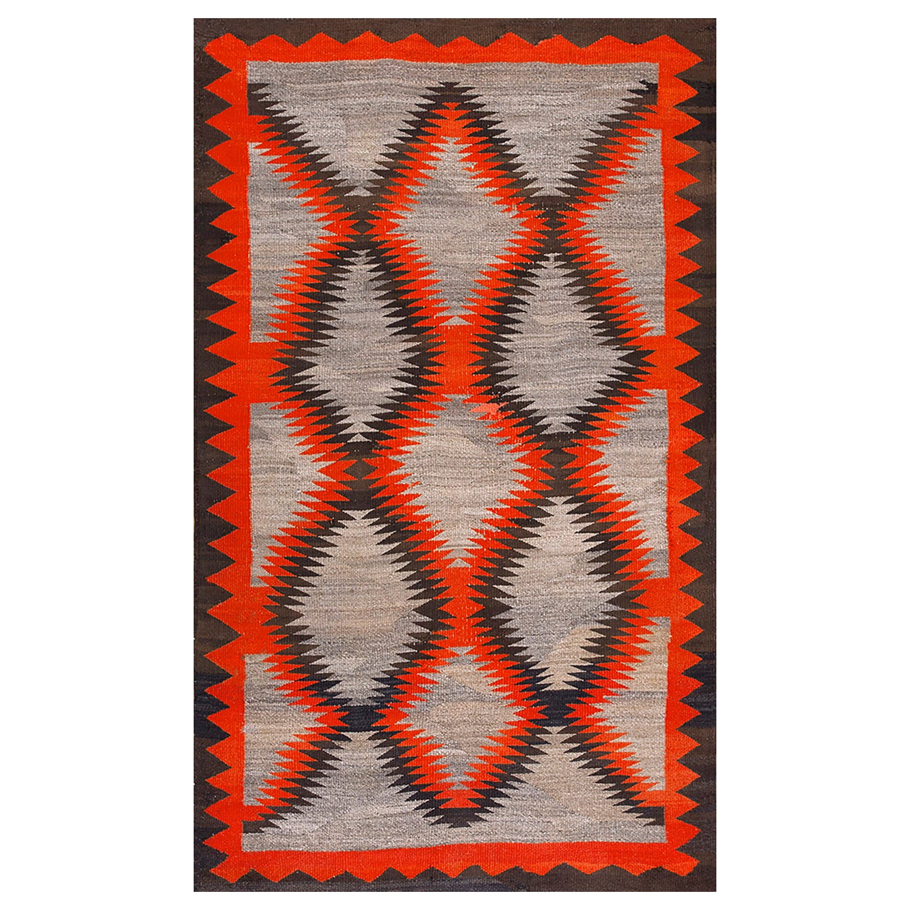 Alfombra Navajo Americana de 1930 	4' 4" x 7' 4"