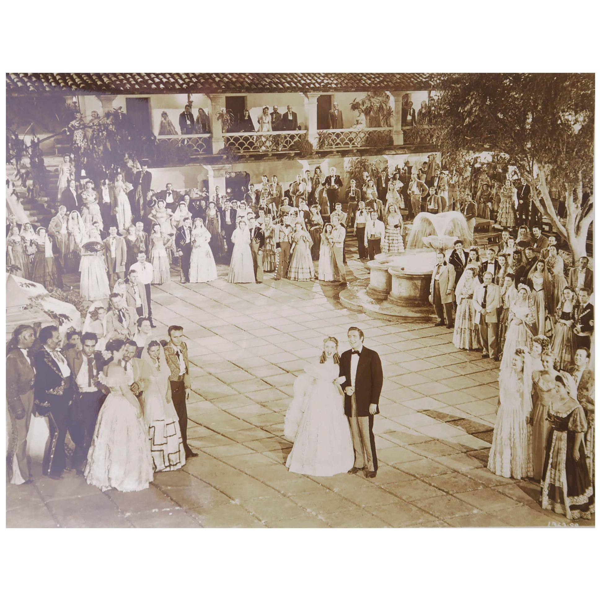 Original Vintage Photograph of Deanna Durbin In " Can't Help Singing " 1944