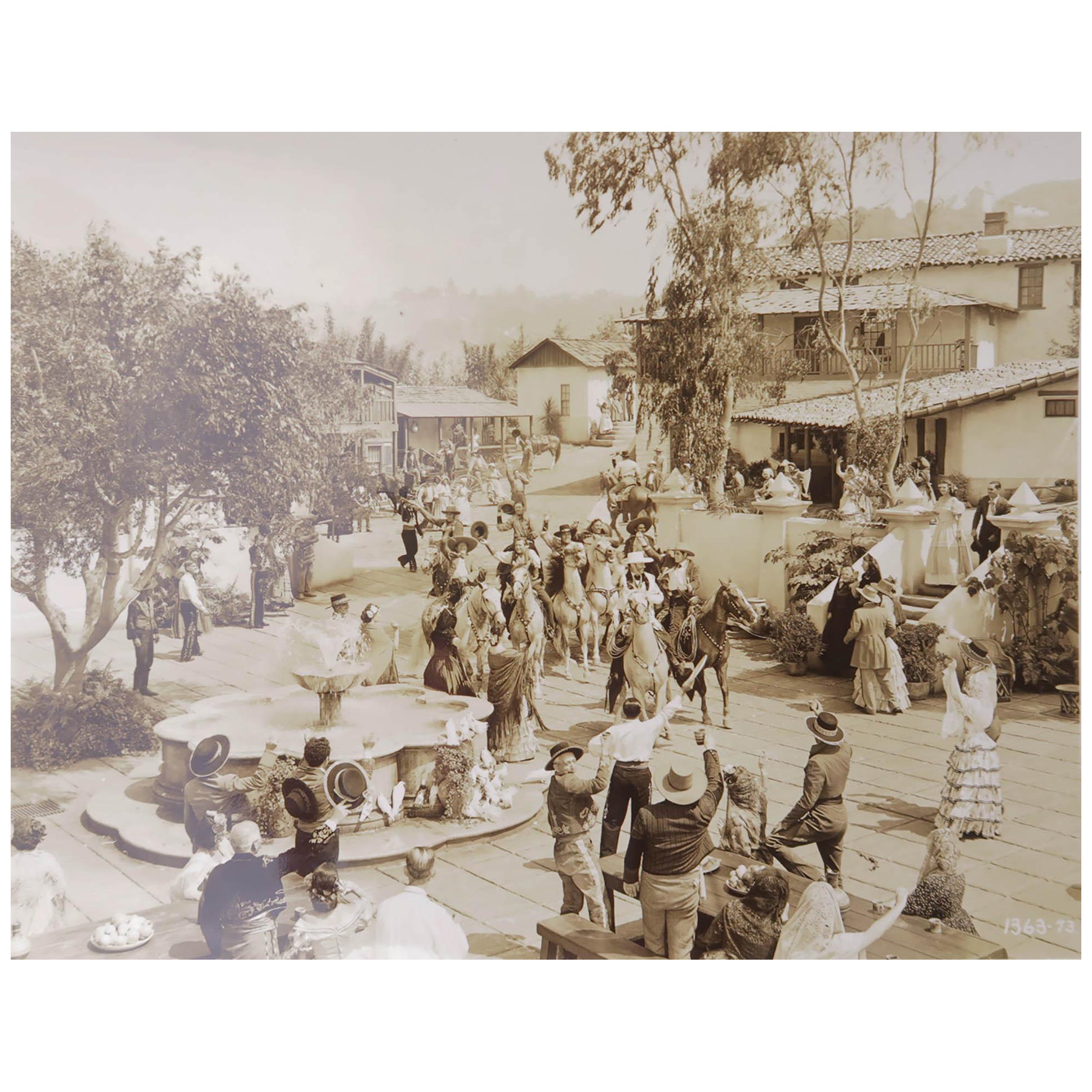Original Vintage Photograph of A Scene From The Movie " Can't Help Singing "1944