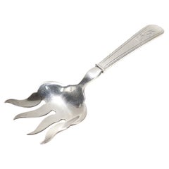 Antique Dominick & Haff Sterling Silver Serving Fork for Theodore B. Starr