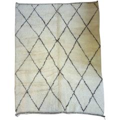 Ivory Beni Ouarain Moroccan Carpet Ivory Beni Ouarain Moroccan Carpet