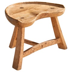 Krogenæs Møbler, Stool, Pine, Norway, 1960s