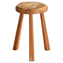 Swedish Designer, Stool, Wood, Sweden, 1960s