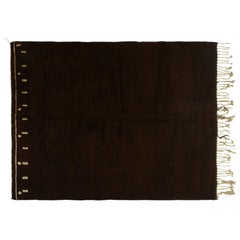 Brown Vintage Moroccan Rug