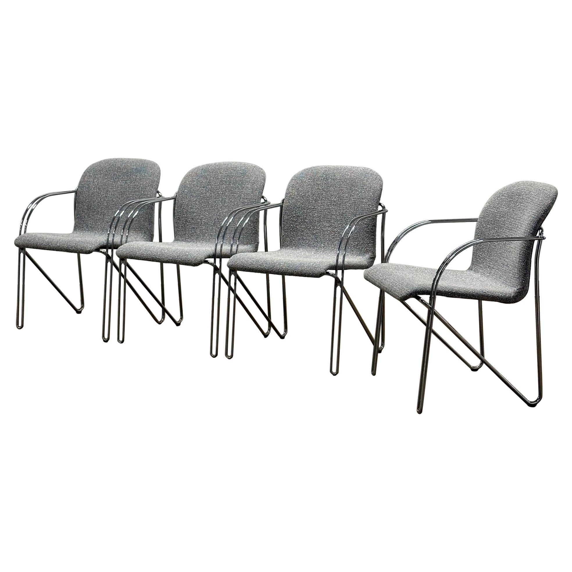 Danish Wire Chairs by Alfred Homann for Gispen/Labofa