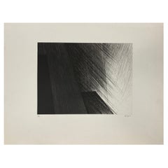 Litografía Original de Edición Limitada firmada Margerie, Arte Moderno en Blanco y Negro