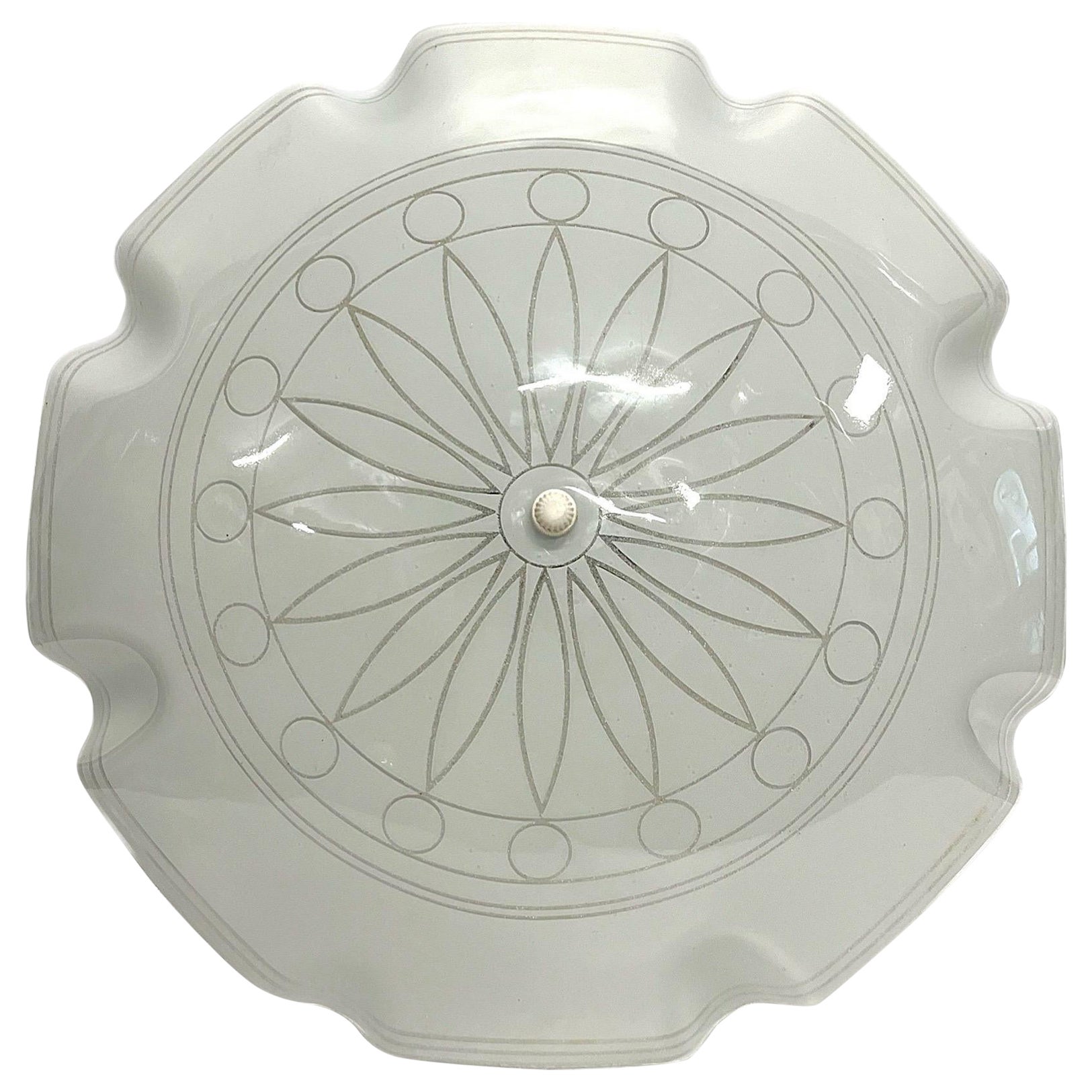Lampada a incasso Sunburst del 1960