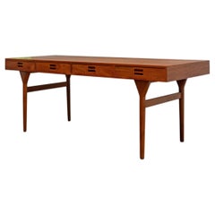 Scandinavian Teak Desk by Nanna Ditzel Søren Willardsen, Denmark, 1960s