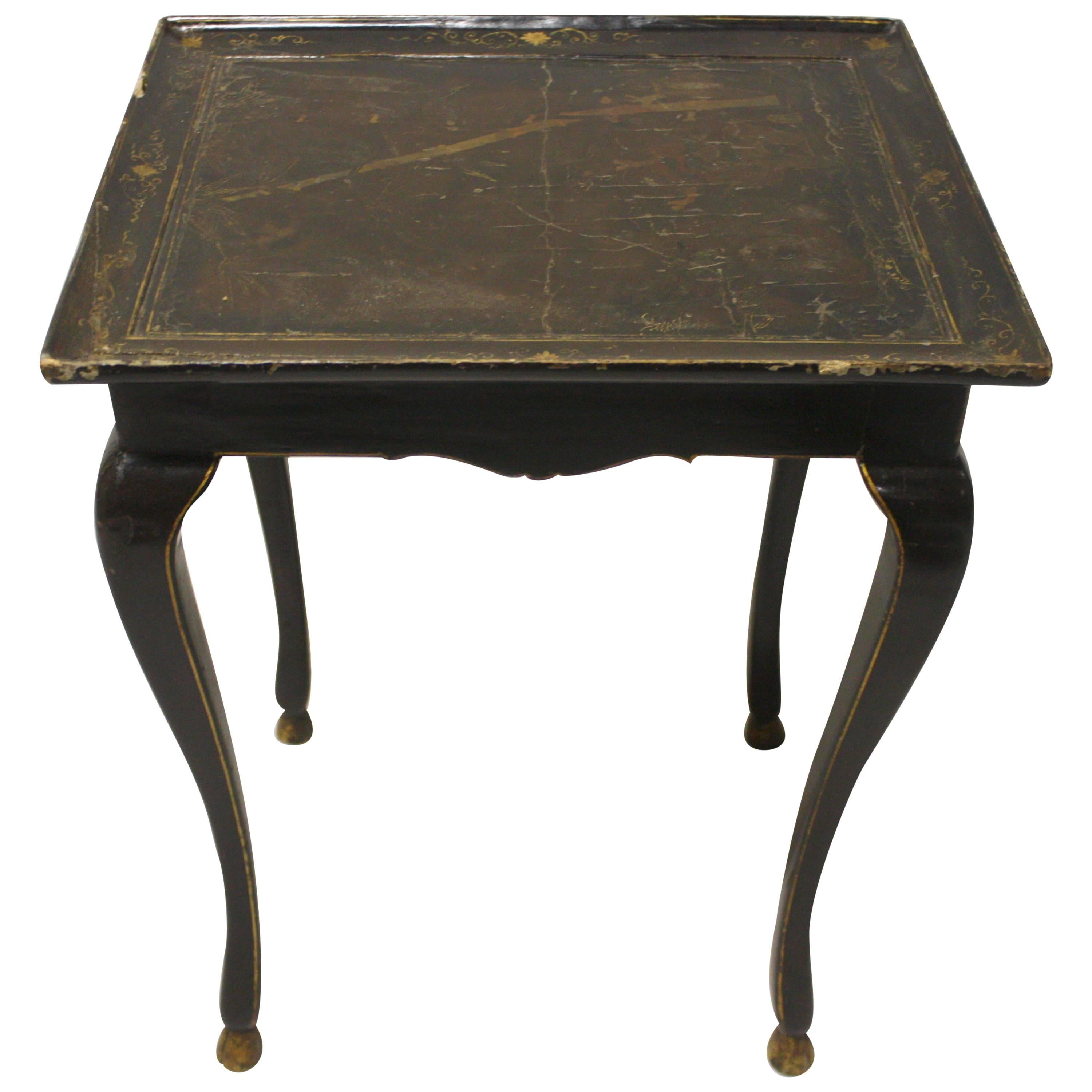 19th Century Chinoiserie Side Table For Sale