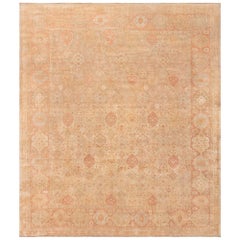 Doris Leslie Blau Antique Indian Amritsar Handmade Wool Rug