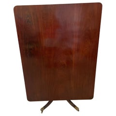 Large Antique Regency  Outstanding Quality Figured Mahogany Dining Table