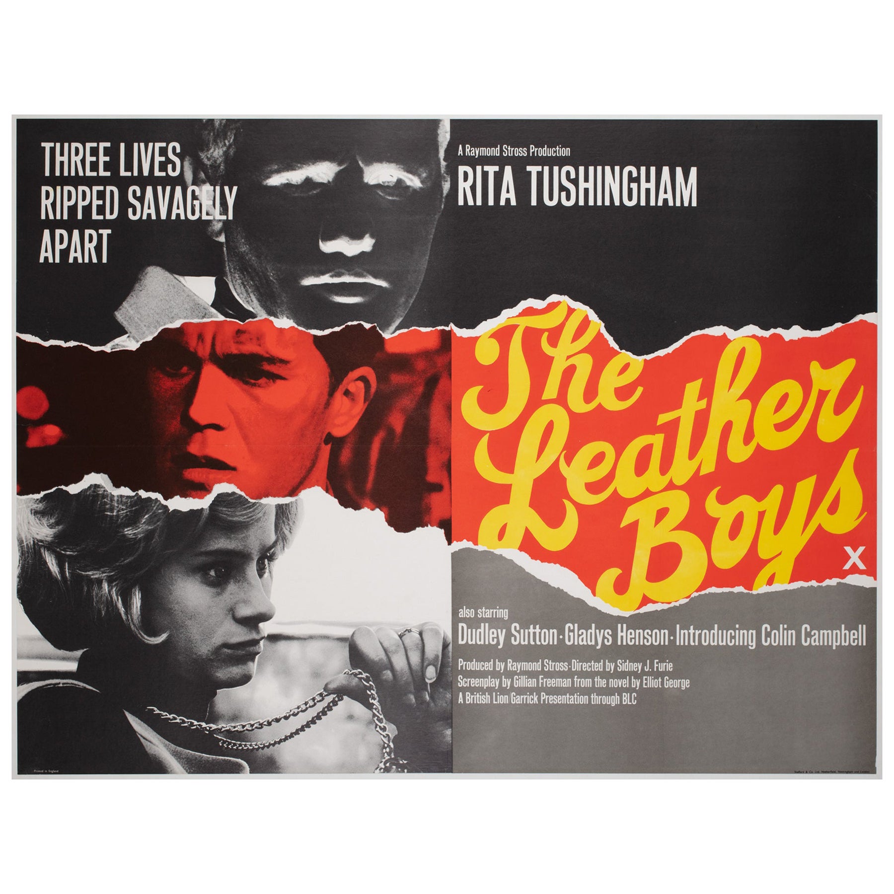 Poster del film The Leather Boys 1964 UK Quad
