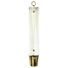 Vintage Tommi Parzinger Bevel Mirrored Wall Sconce WIth Planter For Dorlyn