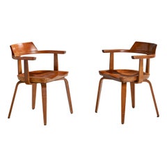 Walter Gropius, Sillones, Abedul, Austria, años 50