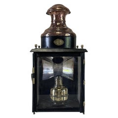 19th Century French Antique Wall Mount Lantern Luchaire & Fils
